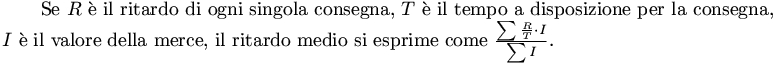 esempio di ambiente matematico