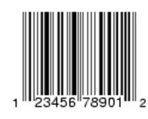 UPC-A 12345678901