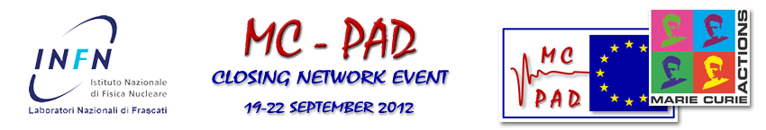 MC-PAD, CLosing Network Event (19-22 September 2012)