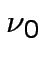 $nu_0$